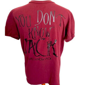 Disney Store Mens You Don't Know Jack Skellington T Shirt Small Halloween Movie